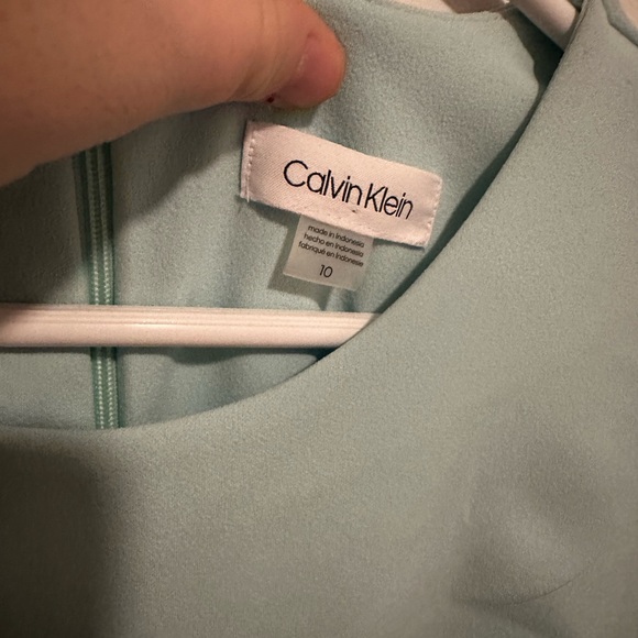 Blue size 10 Calvin Klein dress - Picture 2 of 5
